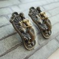 thumbnail image 4 of 2PCS Vintage Bronze Mermaid Hooks Wall Hook Curtain Tie Backs Coat Hooks USA, 4 of 7
