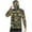 Brown (New), variant on Dagegui Men's Camo Sun Hoodie with Built-In Face Mask Rash Guard Long Sleeve Quick Dry UV Protection Shirts for Hiking Beach Outdoor Army Green M
