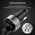 thumbnail image 3 of Metal Dual Port USB66W Fast Car Charger Cigarette Lighter Adapter Car Charger Suitable For Different Models Of Mobile Phones, 3 of 4