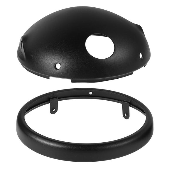 Raindrops 1 Set Motorcycle Headlight Shell Cover Motorcycle Headlight Housing Bucket Bracket Mount Round Headlamp Housing