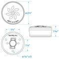 thumbnail image 5 of Seachoice 3141 Black USCG 2NM LED Waketower All-Round Navigation Light, 5 of 5
