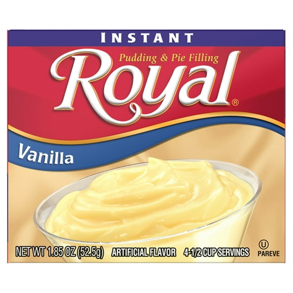 Royal Instant Vanilla Pudding and Pie Filling, 1.85 oz Box