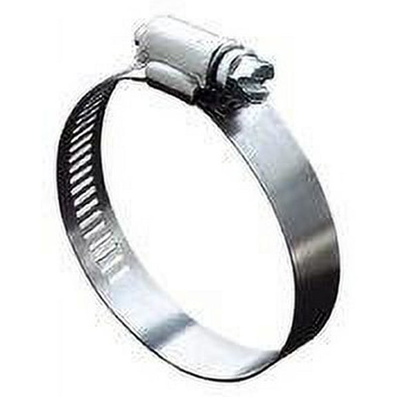 5744051 Stainless Steel 1/2" Hy-Gear Hose Clamp, 2-5/16"-3-1/4" (Pack of 10)