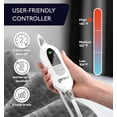 thumbnail image 6 of Geniani Heating Pad for Back Pain Relief – Electric Heating Pad for Cramps & Period Cramps, Neck and Shoulders, Auto Shut Off, Machine Washable (12"x24", Navy Gray), 6 of 10