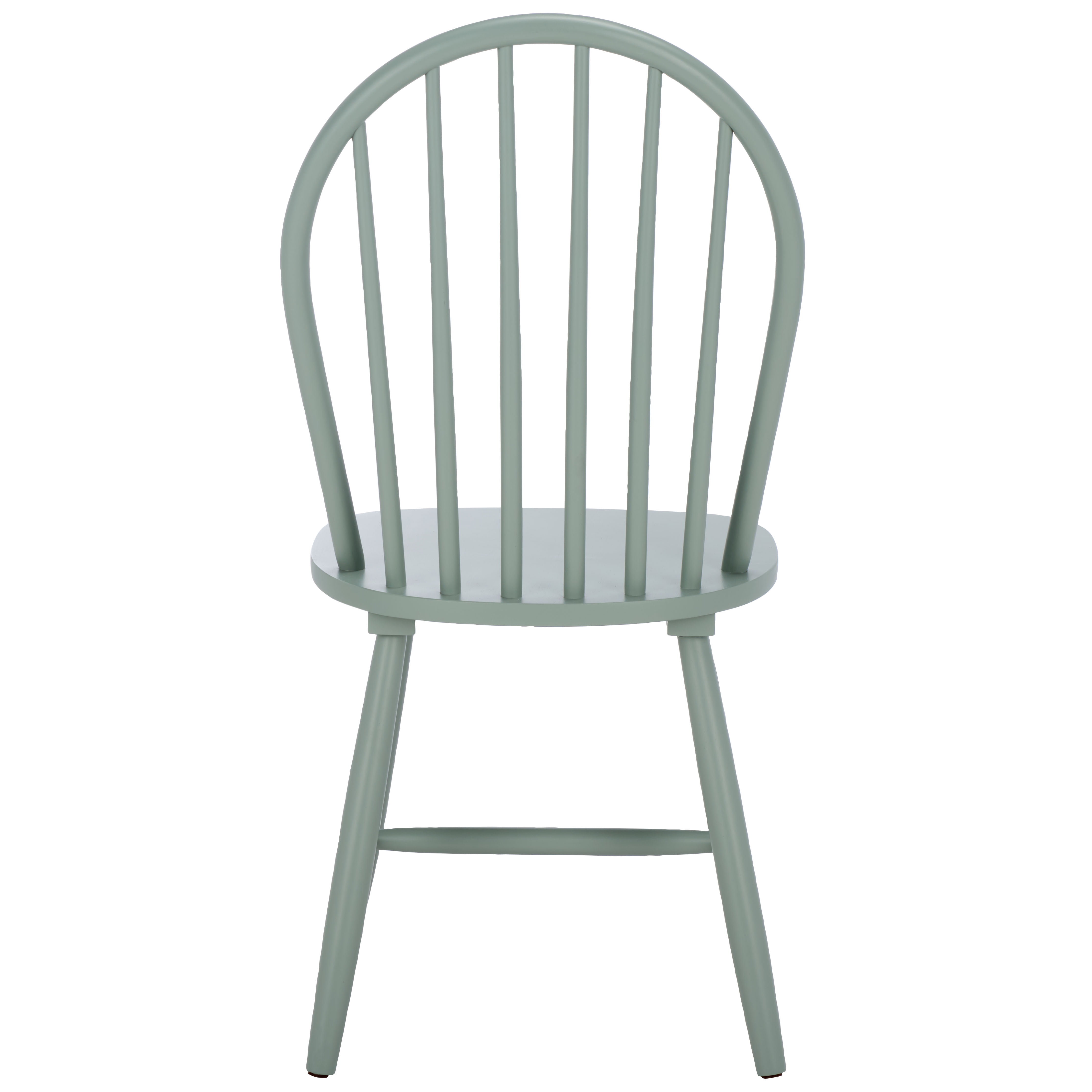 Safavieh Omaha Modern Wood Dining Side Chairs, Sage (Set of 2)