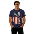 thumbnail image 6 of Letdown 250th Anniversary US Shirt 4th Of July United States 250 Years Since 1776 2026 Crew Neck Tshirt for Men Summer Shirt for Men Vacation Soft Top Daily Tops Men Classic Style for Work, 6 of 6
