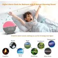 thumbnail image 2 of Kids Digital Alarm Clock, 7 Color Night Light, Dimmer, 8 Nature Alarm Sounds, Snooze, Sleep Aid, Children Boys and Girls, Teens for Bedroom Bedside Gi, 2 of 4