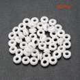 thumbnail image 2 of Unique Bargains Wire Protector Oil Resistant Armature Rubber Grommet 5mm Mounting 50Pcs, White, 2 of 4