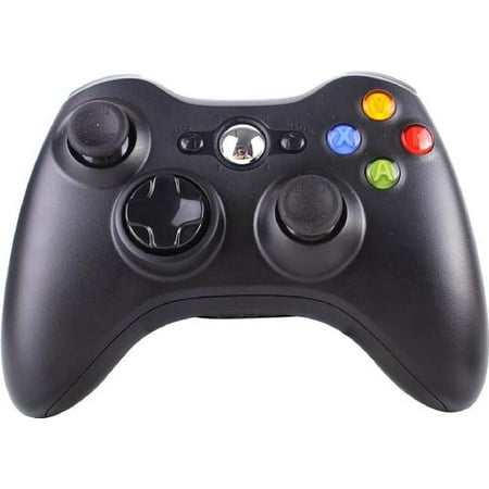 Mix-Play Wireless Game Controller Joypad for XBOX 360 - Black - Walmart.com