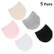 thumbnail image 2 of pares de calcetines invisibles Tinksky de algodón para mujer (negro, blanco, rosa y gris), 2 of 6