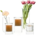 thumbnail image 6 of Mainstays Clear Floating Glass Home Candle Holder Small, 6 of 9
