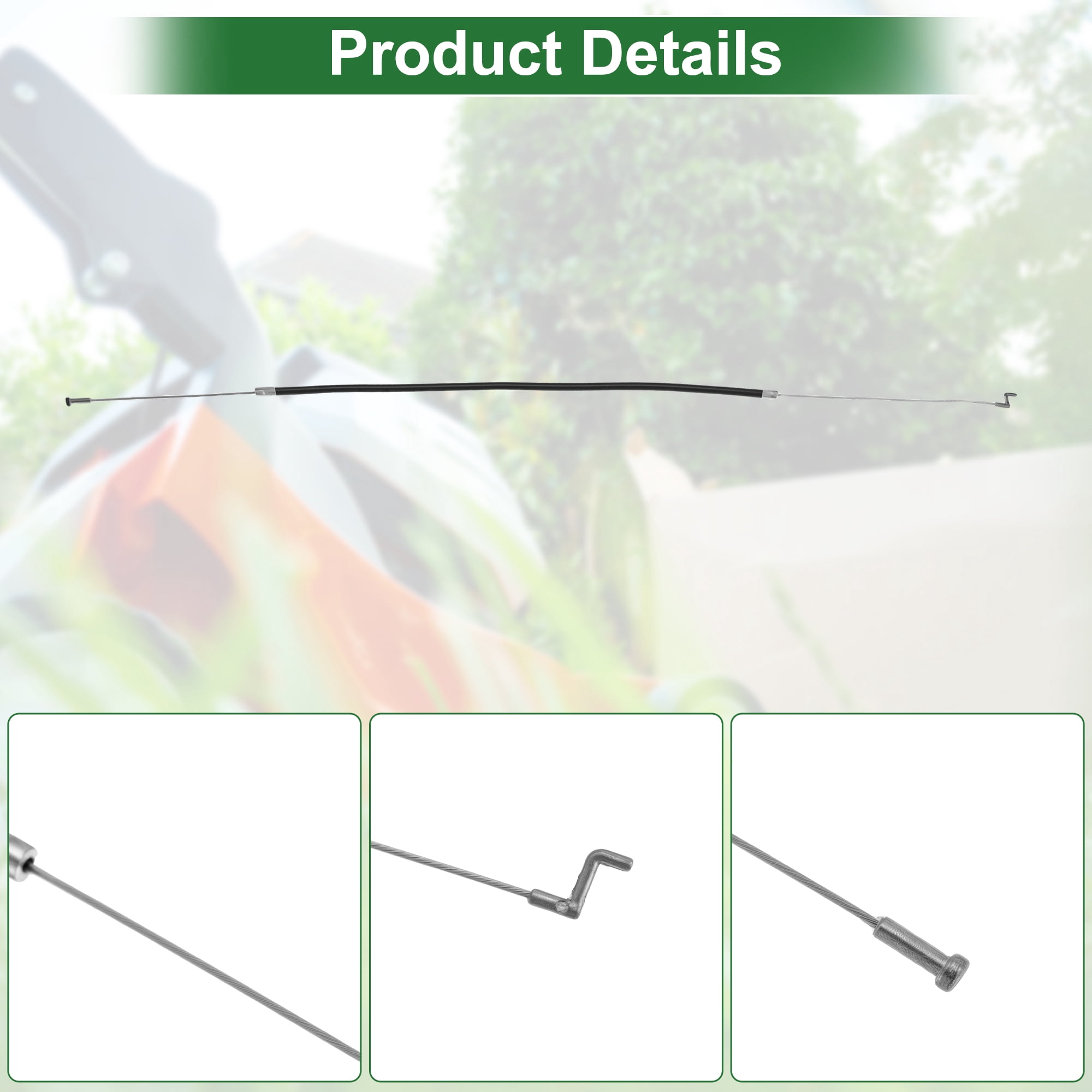 Unique Bargains Lawn Mower Throttle Cable for Stihl FKM130 KM130R HT100 HT101 HT130