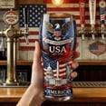 thumbnail image 3 of 250th Anniversary of America Beer Mug, USA 250th Anniversary Mug, Novelty Cup Gifts for Men, Women, American Flag 1776-2026 Patriotic Keepsake, American USA Flag Beer Cup, 3 of 7