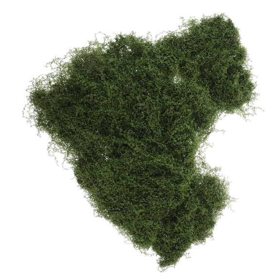 WEAVILUX Artificial Green Florist Moss for Wreaths, Terrariums, and Home Decor – Realistic Decorative Moss