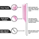 thumbnail image 2 of Tail Comb, Rat Tail Hair Comb Anti-static, Heat Resistant, Lightweight, Durable With Anti-skid Paddle And Stainless-steel Pintail For All Hair Types (, 2 of 5