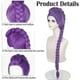 thumbnail image 4 of Demon Hunters Costume Wigs Cosplay for Kids, Rumi Costume Wigs Purple Braids Wig Halloween Cosplay Props, Anime Cosplay Wig, 4 of 5