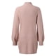 thumbnail image 5 of Vestidos de suéter Prolriy para mujer 2024, moda otoño invierno, manga larga, cuello alto, color sólido, vestido de suéter informal, vestido de suéter para mujer, vestido de suéter para mujer, rosa M, 5 of 5