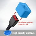thumbnail image 3 of 2 Pack Seat Belt Buckle Holder, Easy Access to The Buckles of Rear Seats, Silicone Seat Belt Buckle Booster Suitable for Kids, 3 of 6