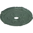 thumbnail image 3 of Ekena Millwork 26"OD x 3 3/4"ID x 1 1/2"P Attica with Rose Ceiling Medallion (Fits Canopies up to 4 1/2"), Hand-Painted Cloud Burst, 3 of 5
