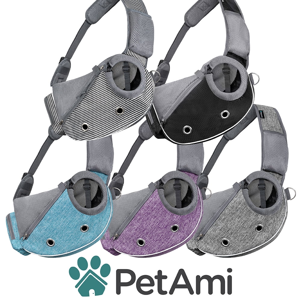 Sac De Transport Pour Chien Jusqu’à 7,5 Kg – Imperméable, Boucle De Sécurité, Poche Téléphone, Bandoulière Confort, Idéal Promenades Et Voyages - 5