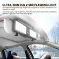 thumbnail image 5 of Nilight White 48Led Visor Strobe Lights Interior Windshield Emergency Warning Lights Super Bright Led Strobe Lights for Trucks, 5 of 7