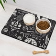 thumbnail image 3 of Celestial Gothic Dog Feeding Mat - Non-Slip & Waterproof, Boho Chic Sunburst Design, Durable & Eco-Friendly, Large Size, 3 of 7