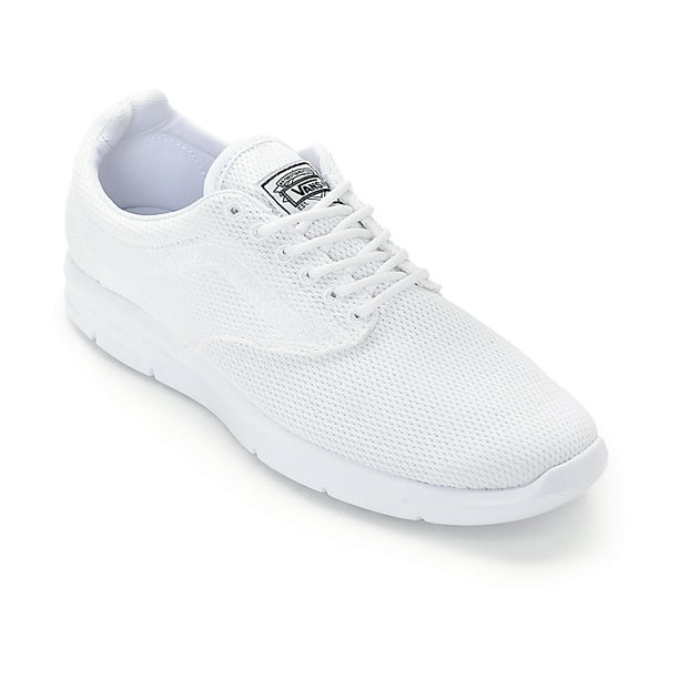 Vans Vans Iso 1.5 Mesh True White Men's Classic Skate Shoes Size 15