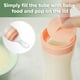 thumbnail image 4 of Cuchara Dispensadora de Alimentos para Bebé Haakaa 120ml Libre de BPA Gris, 4 of 7