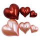 thumbnail image 2 of Ganfancp Perlas de Agua de Gel Flotantes para Rellenar Jarrones Navidad Boda San Valentín Decoración Del Hogar Liquidación Ventas Hoy Ofertas Prime 120X Corazón de Melocotón, 2 of 6