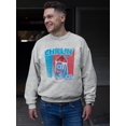 thumbnail image 2 of Chillin' ICEE Trendy Drink - Retro Beverage Graphic Men's Sweatshirt, 2 of 4
