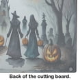 thumbnail image 2 of Vampires Spooky Halloween Glass Cutting Board Large 12 in x 15 in, 2 of 5