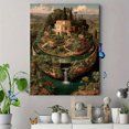 thumbnail image 4 of Hieronymus Bosch The Garden of Earthly Delights Canvas Print, Classic Art Reproduction, Wall Decor, 4 of 8