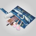 thumbnail image 2 of 2 Pack Wet Dry Bags,Dark Celestial Swans Waterproof Reusable Dual Zipper Bags for Swimwear, Gym Clothes, Toiletries, Baby Diapers, 2 of 8