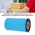 thumbnail image 3 of Resin 1 Roll Thermal Transfer Ribbon 4.33inx984ft 1in Core Resin Enhanced Wax Ribbon for Barcode Label Printers, 3 of 7