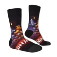 thumbnail image 3 of Ninjago Adult Socks Casual Tube Socks Durable Comfort Calf Socks Soft Elastic Crew Socks 2 Black-2, 3 of 9