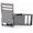 Gunmetal, variant on 1-1/4 Inch Metal Quick Side Release Buckle Webbing Bag Clip for Flat Lock Belt Straps, Backpacks and Collars, 1 Pack (Silver)