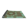 thumbnail image 2 of Ahgly Company Indoor Rectangle Abstract Light Blue Modern Area Rugs, 2' x 5', 2 of 4