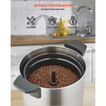 thumbnail image 3 of KFFKFF Commercial Coffee Urn, 60 Cup 9 L Hot Beverage Dispenser with Dripless Faucet, Quick-Brewing Stainless Steel Large Commercial Coffee Maker, 3 of 9