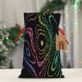 thumbnail image 5 of Pofeuu Rainbow Glitter Print Burlap Bags with Drawstrings Drawstring Gift Bags Pouch Bag for Thankgiving Birthday Party Gift Wrapping Treats and Party Favors-Medium, 5 of 9