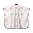 thumbnail image 2 of ZICANCN Hair Cutting Cape for Adults, Purple Pink Polka Dots Cape Salon Barber Cape for Hair Stylist Shampoo Capes Waterproof 55x66 IN, 2 of 7