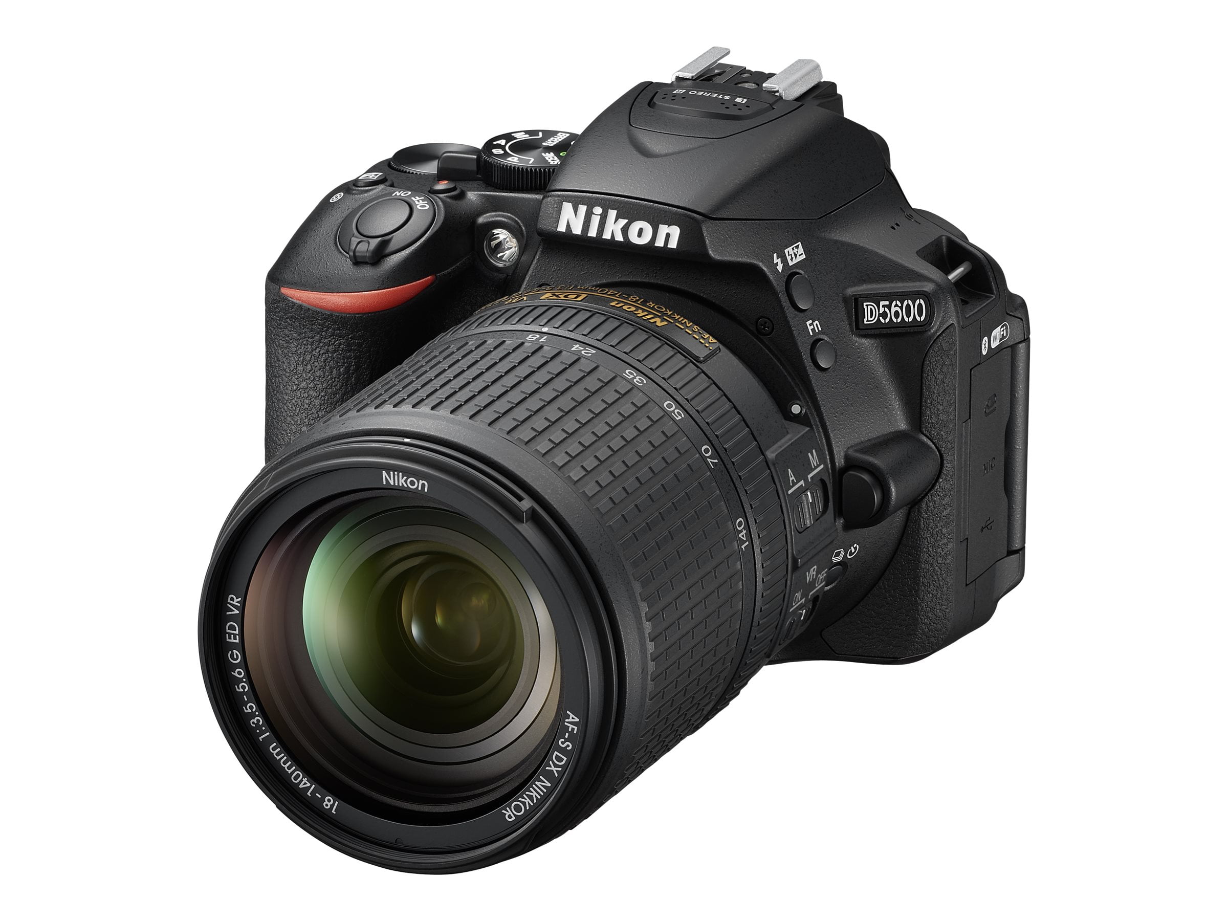 Nikon D5600 Compact DSLR Camera with 18-140mm VR Lens, 24.2 Nikon D5600 Compact DSLR Camera with 18-140mm VR Lens, 24.2