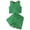 Green, variant on Toddler Baby Girl Clothes Knit Floral Fly Sleeve Tops Shorts Cute Summer Spring Outfits Infant Baby Girl Clothing Set (Yellow,18-24 Months)