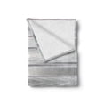 thumbnail image 2 of Modern Soft Flannel Fleece Throw Blanket, Trippy Stripes with Wooden Zig Zag Effects Party Elements Featured Image Print, Cozy Plush for Indoor and Outdoor Use, 50" x 60", Grey Grey, by Ambesonne, 2 of 6