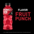 thumbnail image 3 of POWERADE Fruit Punch Electrolyte Sports Drink, 20 fl oz, 8 Pack Bottles, 3 of 13