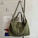 thumbnail image 1 of Bolso bandolera de lona para mujer, Bolso hobo de moda informal, Bolso de viaje holgado (verde), 1 of 6