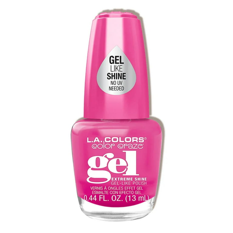 L.A. COLORS Gel-like Nail Polish, Sassy, 0.44 fl oz - Walmart.com