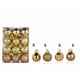 thumbnail image 5 of 24 Bolas de Adorno de Árbol de Navidad 3cm, 2pc, Dorado, Ornamento de Árbol de Navidad, Caja Cuadrada, 5 of 5