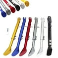 thumbnail image 3 of Motorcycle Kickstand Side Stand Adjust Holder Aluminum Alloy Foot Side Stand Quick Installation Lightweight, 3 of 10