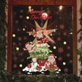 thumbnail image 1 of Pegatina navideña grande para ventana, póster de calcomanía de cristal para árbol de Navidad, Papá Noel, decoración navideña para el hogar, Año Nuevo, 2023, 2024, 1 of 4
