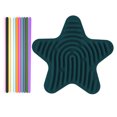 thumbnail image 3 of Tablero de actividades sensoriales de silicona juguete para calmar el juguete para niños mayores de 3 años y adultos, 3 of 7